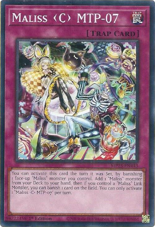 Maliss C MTP-07 MP25-EN443 card from 2025 Mega-Pack