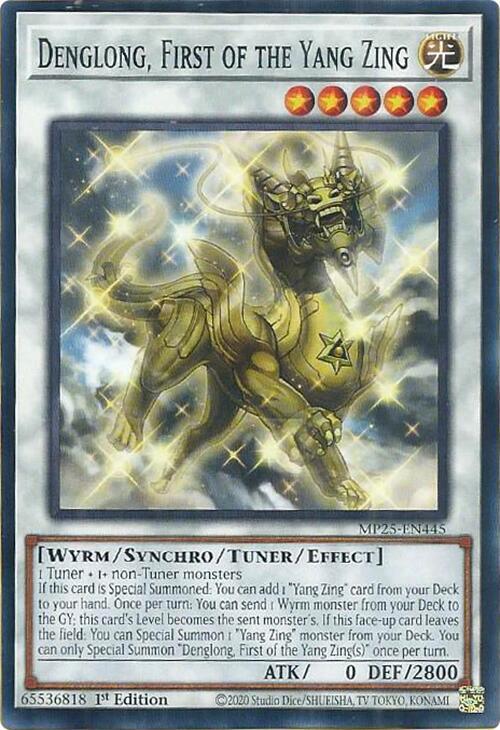 Denglong, First of the Yang Zing MP25-EN445 card from 2025 Mega-Pack