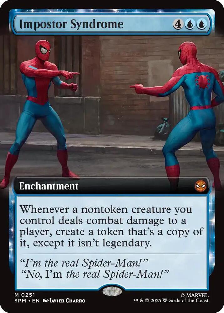 Impostor Syndrome (Extended Art) 251 card from Marvel's Spider-Man