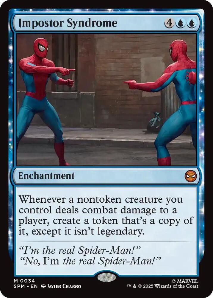 Impostor Syndrome 34 card from Marvel's Spider-Man
