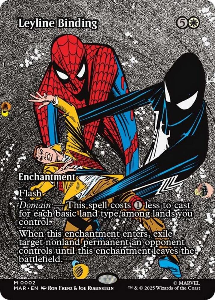 Leyline Binding (Borderless) 2 card from Marvel Universe Eternal-Legal