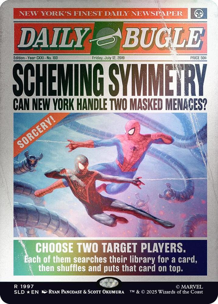 Scheming Symmetry (Rainbow Foil) 1997 card from Secret Lair Drop Series