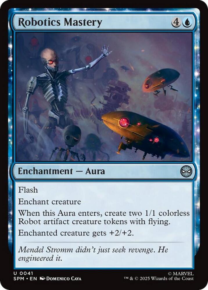 Robotics Mastery 41 card from Marvel's Spider-Man