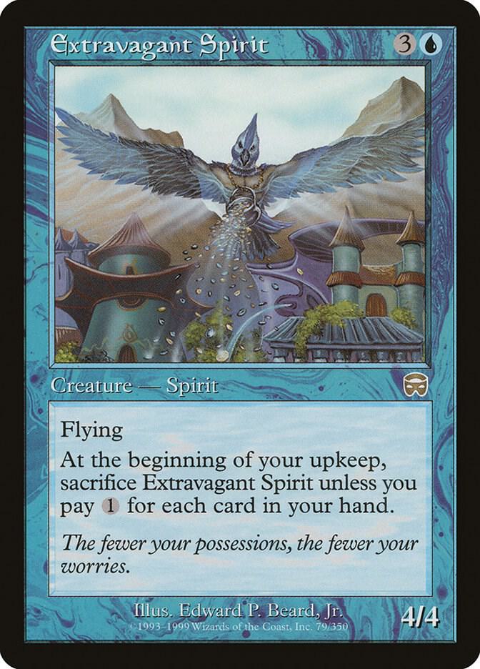Extravagant Spirit 79 card from Mercadian Masques