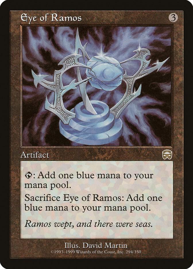 Eye of Ramos 294 card from Mercadian Masques