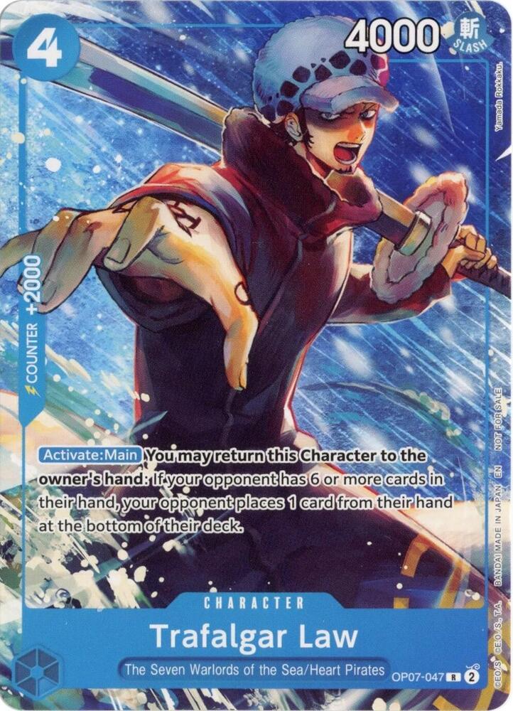 Trafalgar Law (Welcome Pack Vol. 2) OP07-047 card from One Piece Promotion Cards