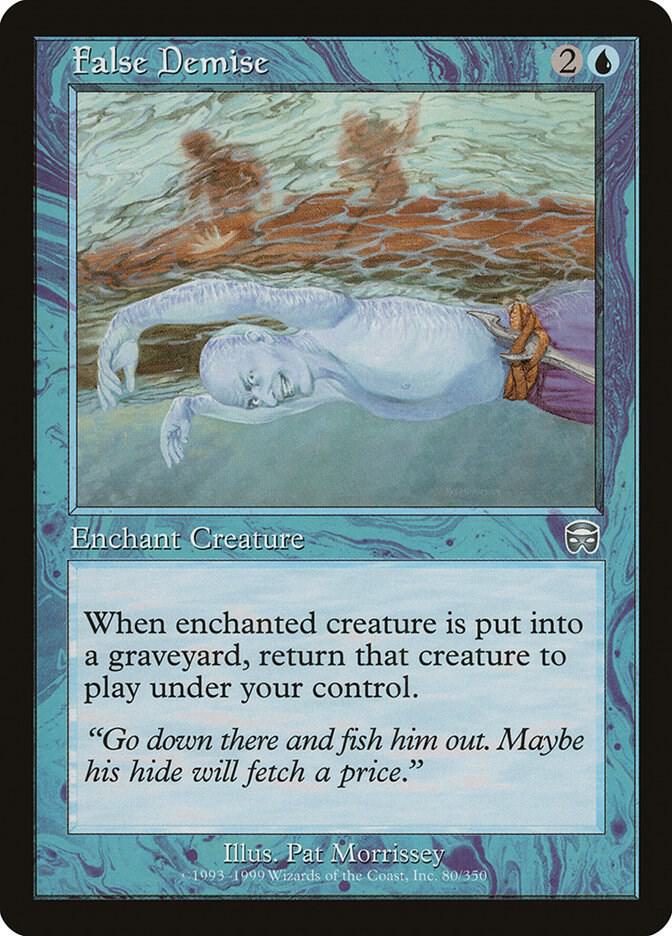 False Demise 80 card from Mercadian Masques