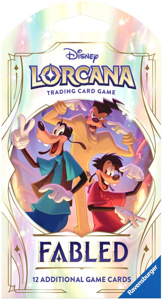 Disney Lorcana: Fabled Sleeved Booster Pack card from Fabled