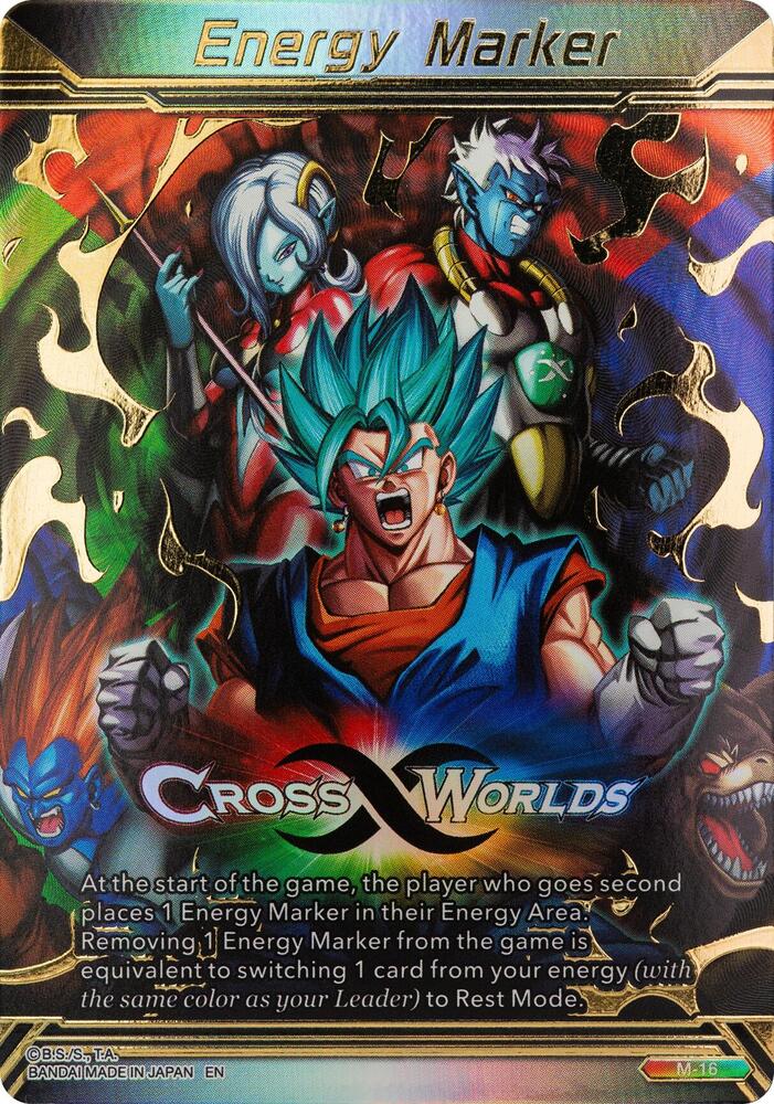 Energy Marker - Cross Worlds M-16 card from Prismatic Clash
