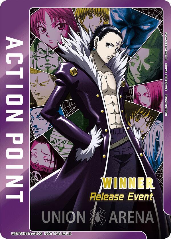Action Point Card (Release Event Winner) UEPR/HTR-AP02 card from UEX04BT: HUNTER X HUNTER Vol.2 Release Event Cards