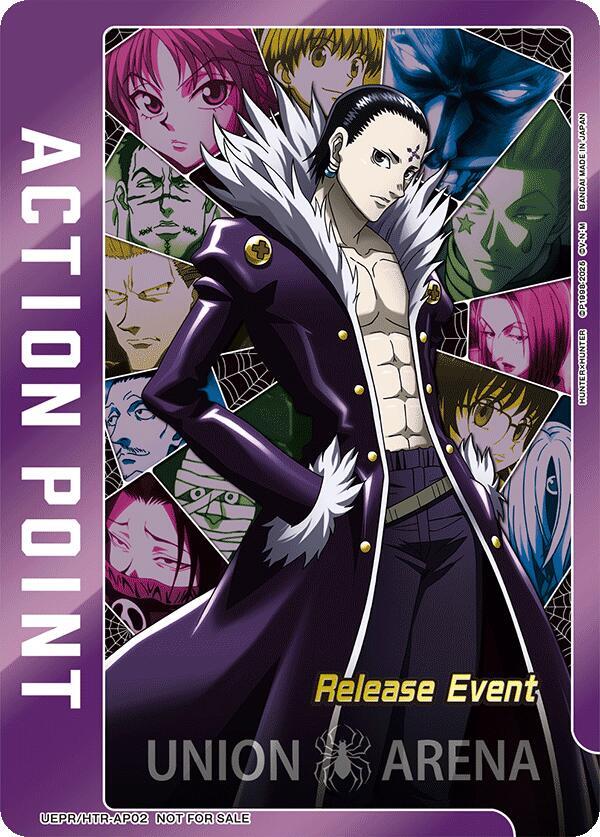 Action Point Card (Release Event Participation) UEPR/HTR-AP02 card from UEX04BT: HUNTER X HUNTER Vol.2 Release Event Cards