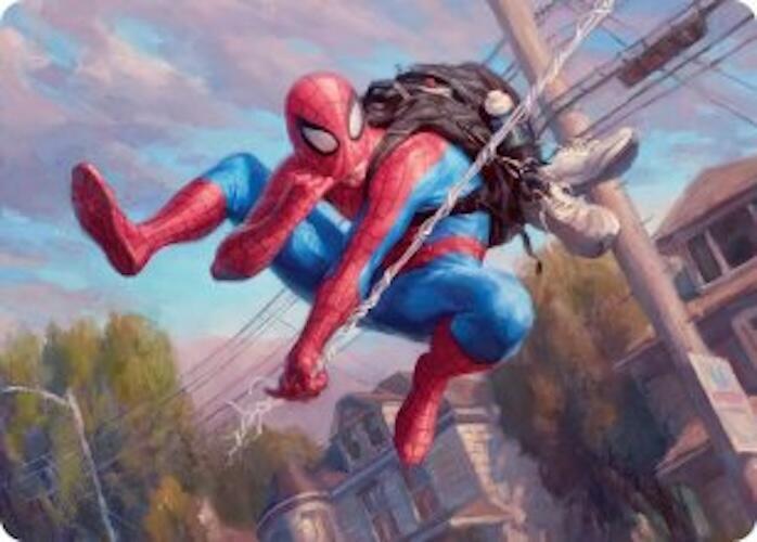 Spider-Man, Web-Slinger Art Card 4 card from Art Series: Marvel's Spider-Man