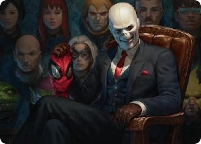Chameleon, Master of Disguise Art Card 5 card from Art Series: Marvel's Spider-Man