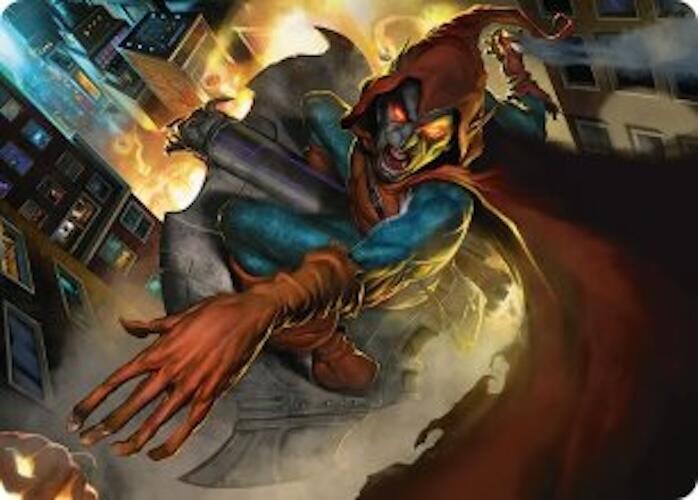 Hobgoblin, Mantled Marauder Art Card 15 card from Art Series: Marvel's Spider-Man