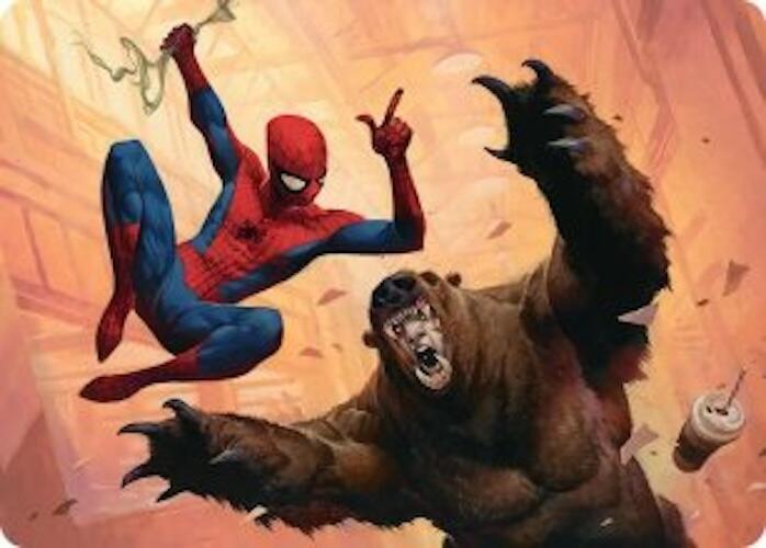 Wisecrack Art Card 16 card from Art Series: Marvel's Spider-Man