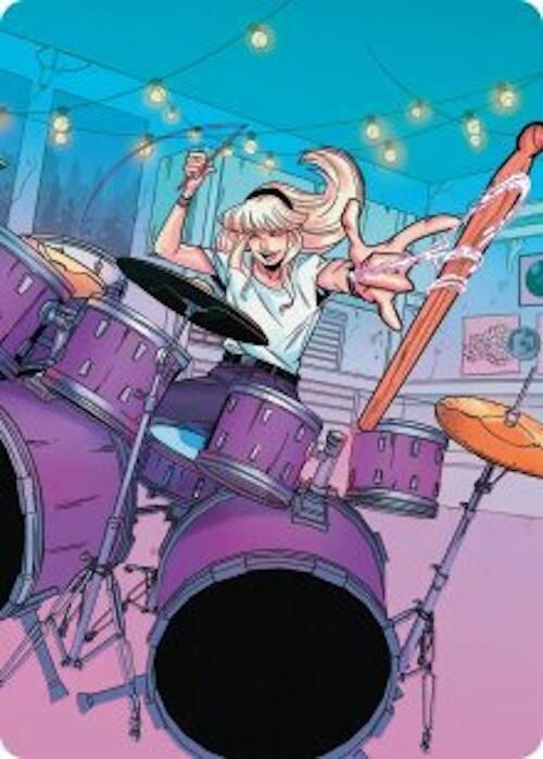 Gwen Stacy Art Card (34/54) card from Art Series: Marvel's Spider-Man