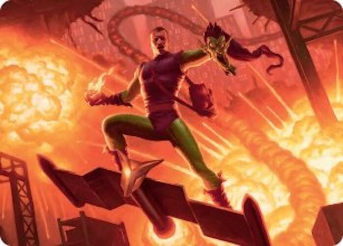 Green Goblin, Revenant Art Card 27 card from Art Series: Marvel's Spider-Man