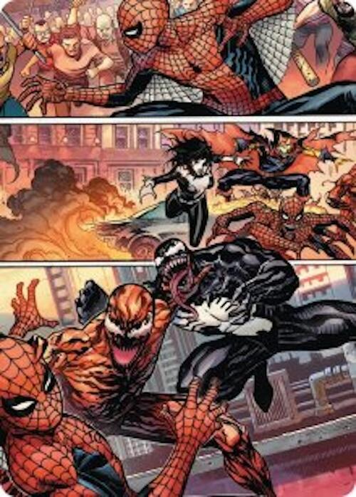 Maximum Carnage Art Card 46 card from Art Series: Marvel's Spider-Man