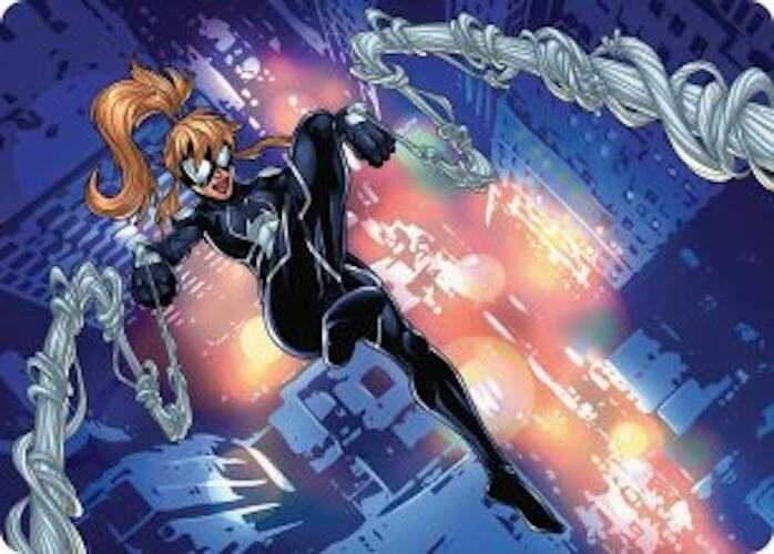 Arana, Heart of the Spider Art Card 37 card from Art Series: Marvel's Spider-Man