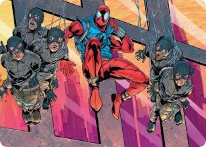 Scarlet Spider, Ben Reilly Art Card 38 card from Art Series: Marvel's Spider-Man