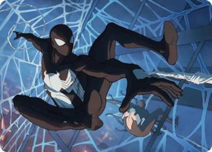 Symbiote Spider-Man Art Card 40 card from Art Series: Marvel's Spider-Man
