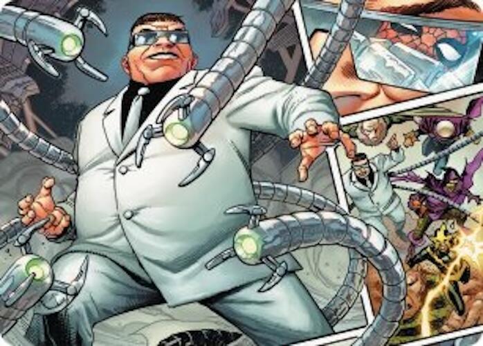 Doctor Octopus, Master Planner Art Card (48/54) card from Art Series: Marvel's Spider-Man