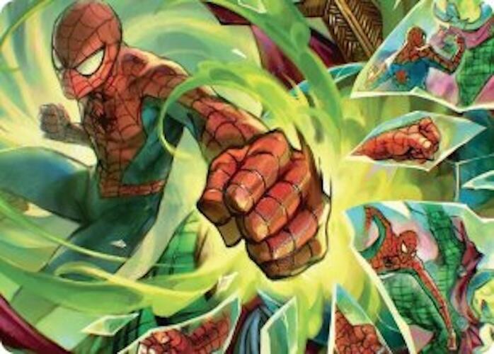 Kapow! Art Card 17 card from Art Series: Marvel's Spider-Man