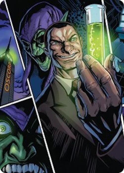 Norman Osborn Art Card 43 card from Art Series: Marvel's Spider-Man