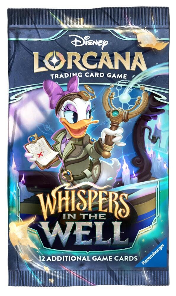 Disney Lorcana: Whispers in the Well Booster Pack card from Whispers in the Well