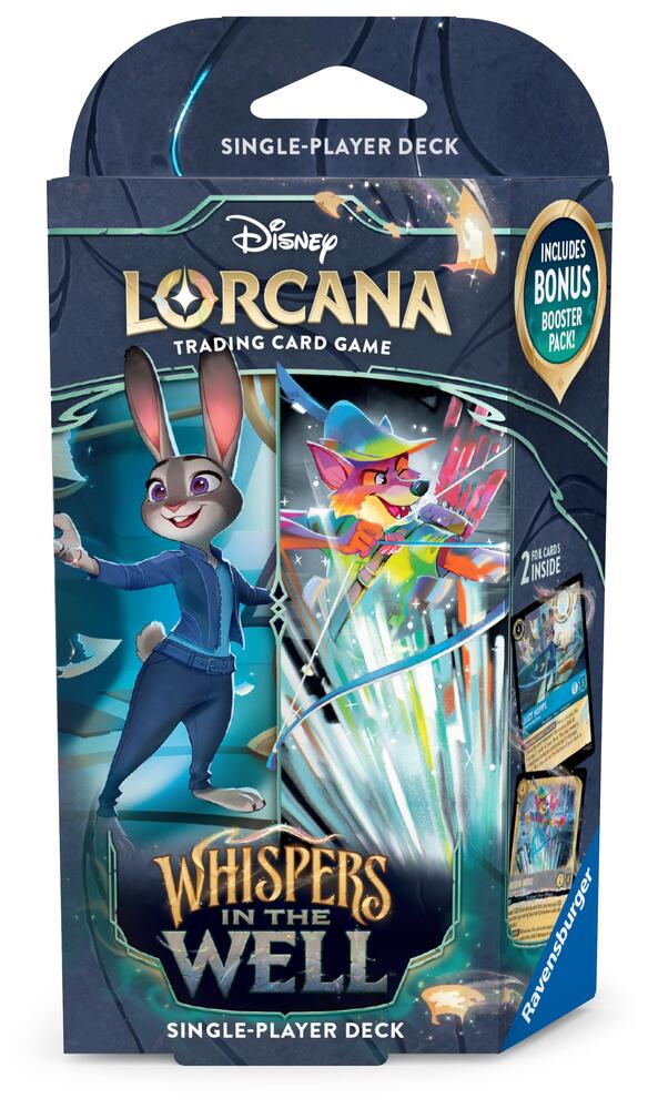 Disney Lorcana: Whispers in the Well Starter Deck (Sapphire & Steel) card from Whispers in the Well