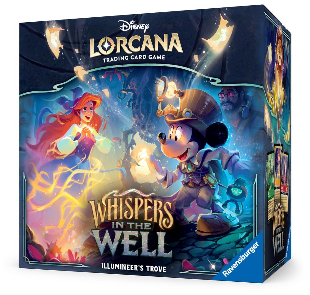 Disney Lorcana: Whispers in the Well Illumineer's Trove card from Whispers in the Well