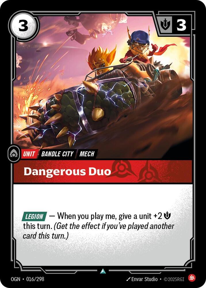 Dangerous Duo 016/298 card from Origins
