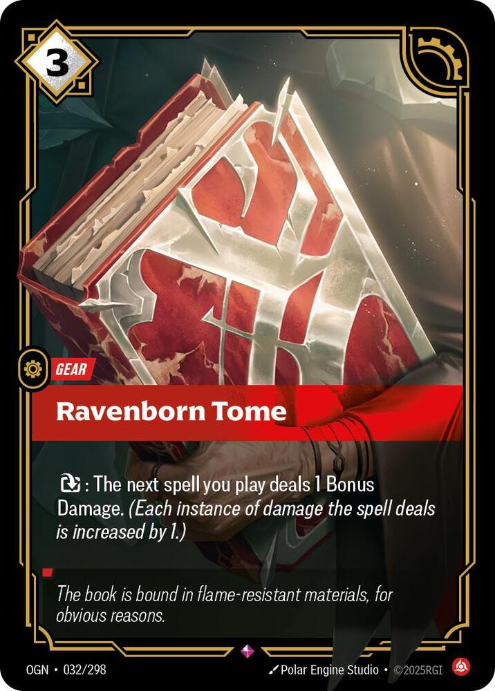 Ravenborn Tome 032/298 card from Origins