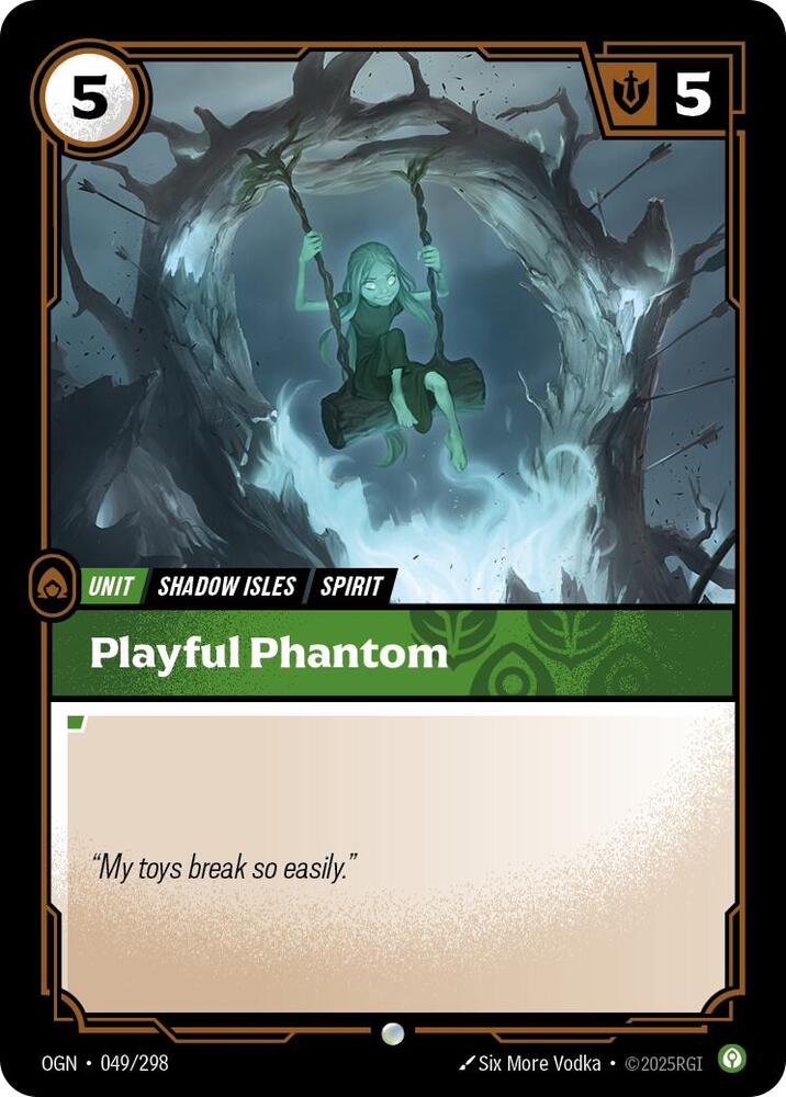Playful Phantom 049/298 card from Origins