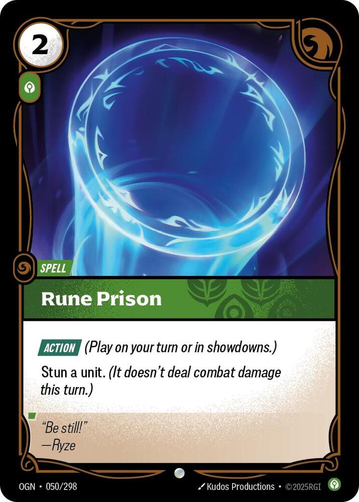 Rune Prison 050/298 card from Origins