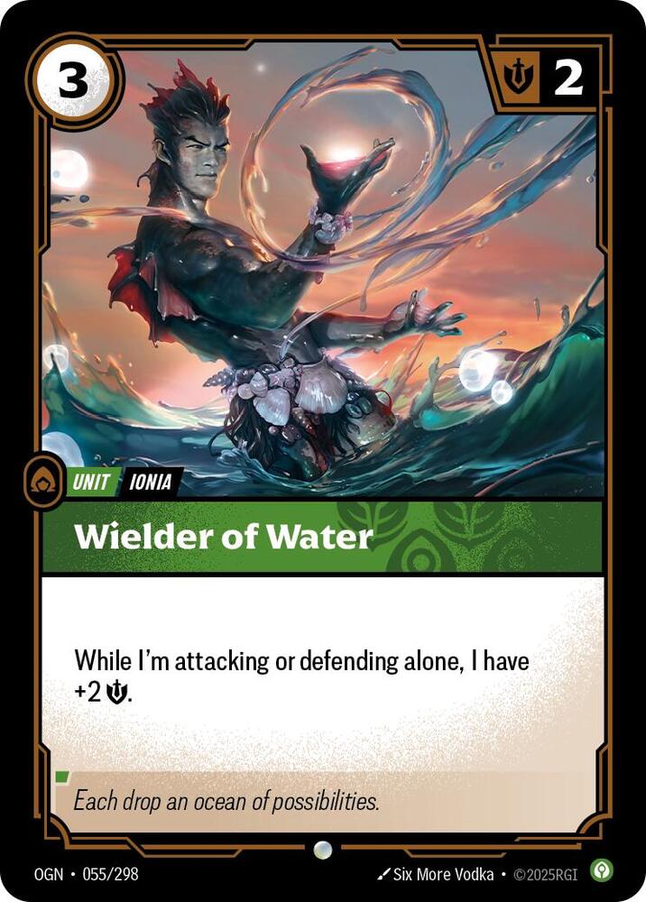 Wielder of Water 055/298 card from Origins
