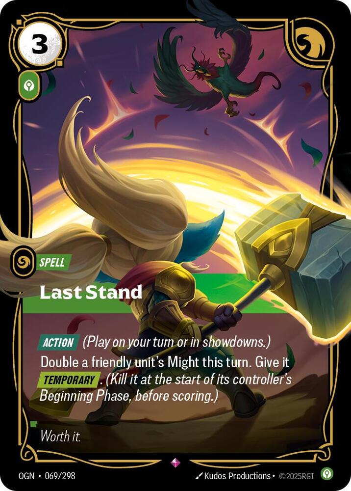 Last Stand 069/298 card from Origins
