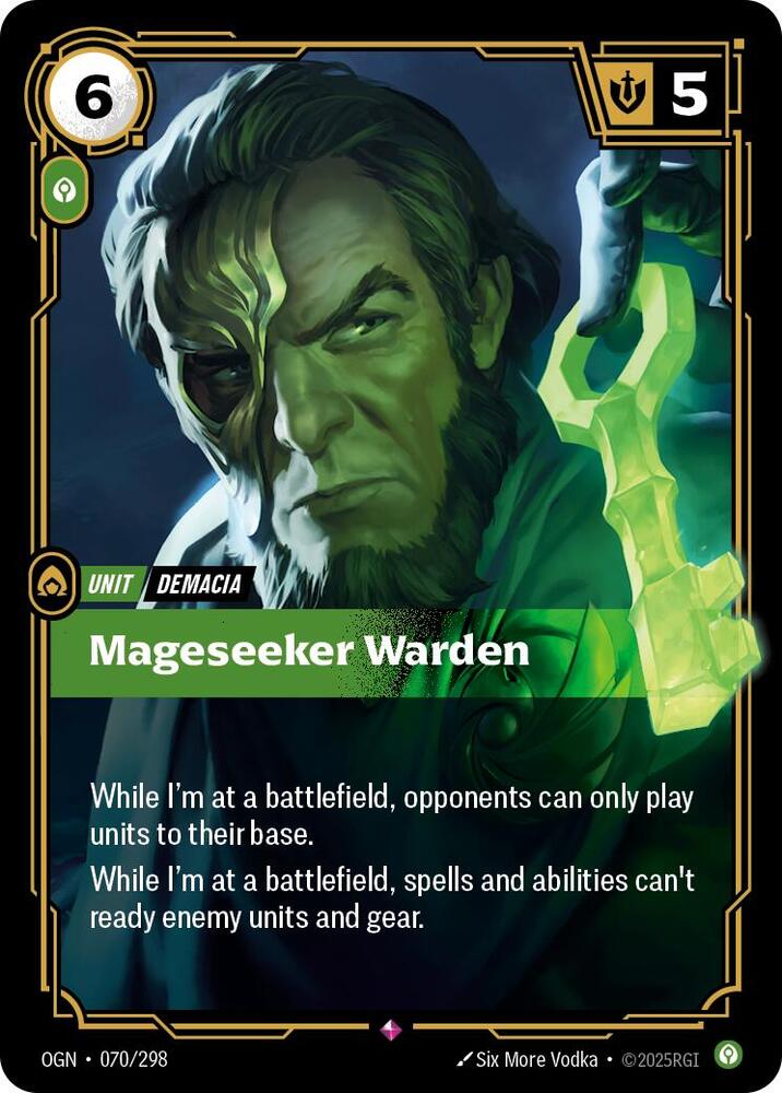Mageseeker Warden 070/298 card from Origins
