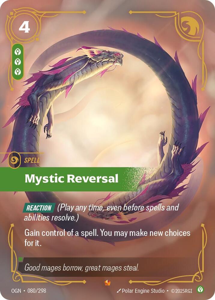 Mystic Reversal 080/298 card from Origins