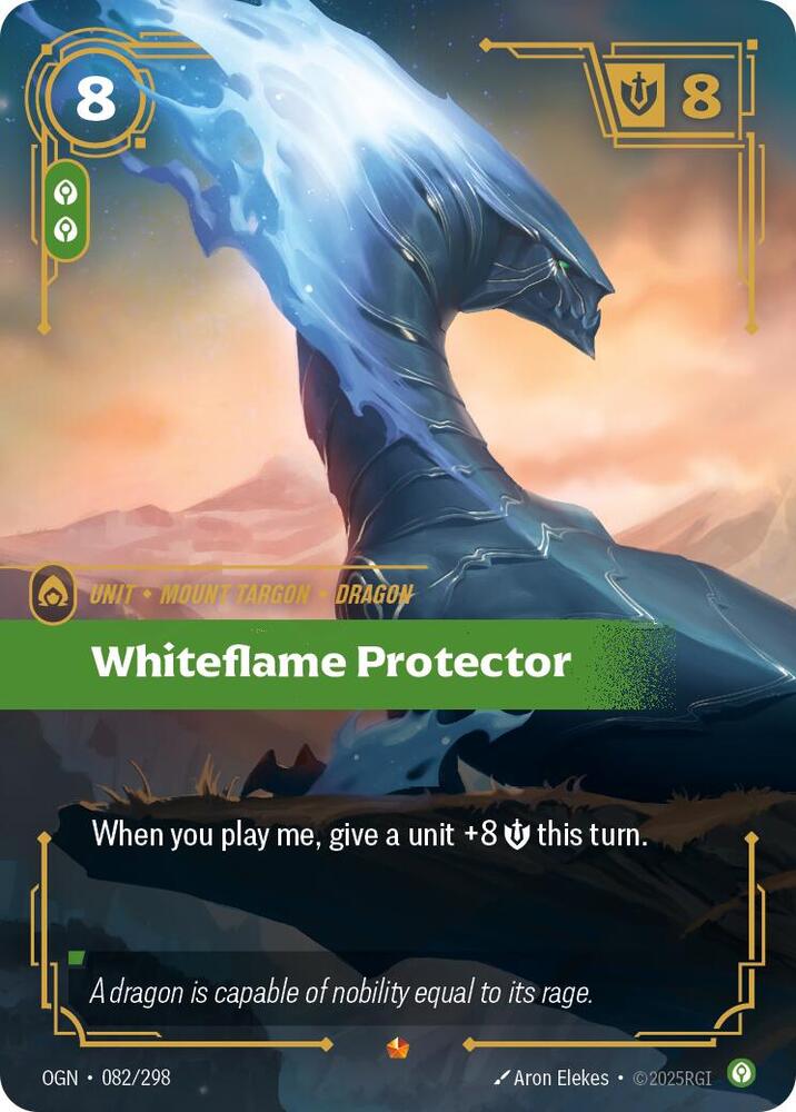 Whiteflame Protector 082/298 card from Origins