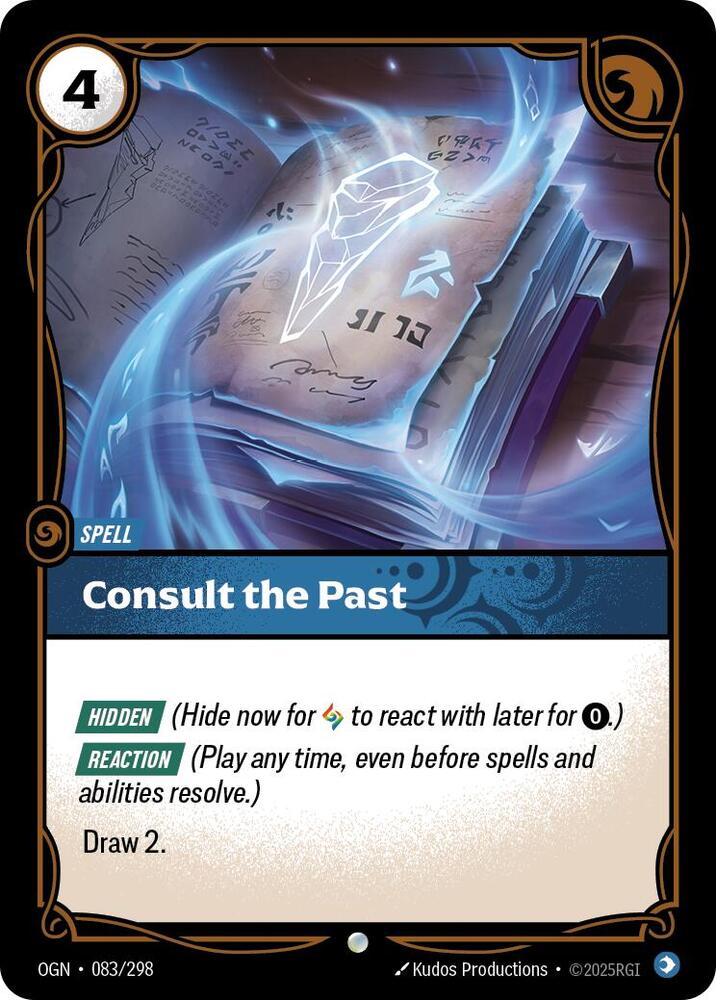 Consult the Past 083/298 card from Origins