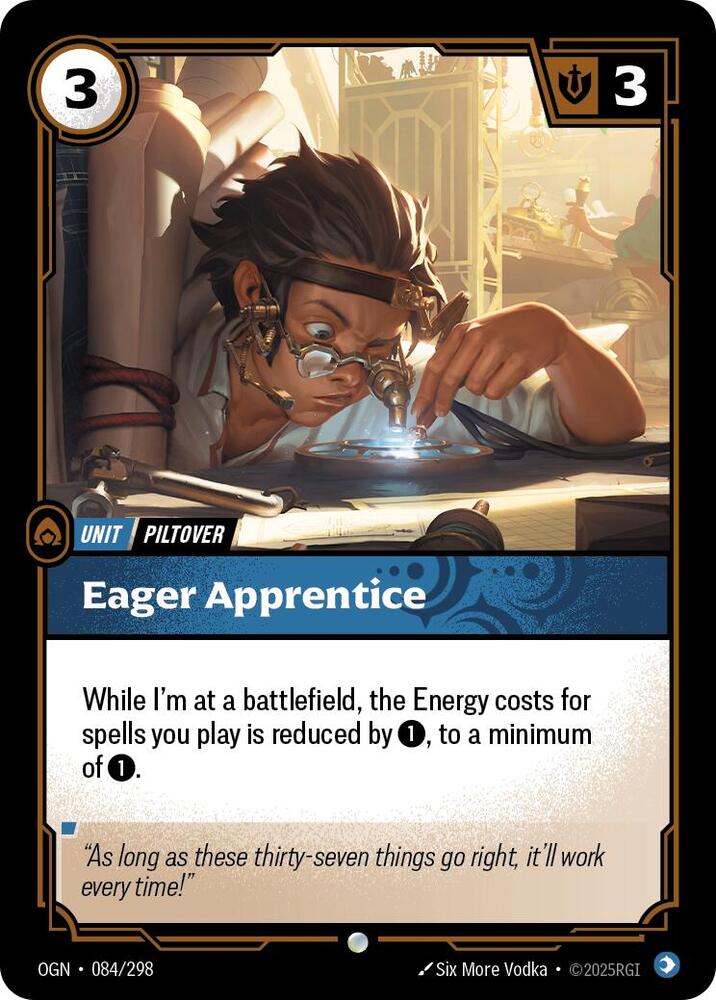 Eager Apprentice 084/298 card from Origins