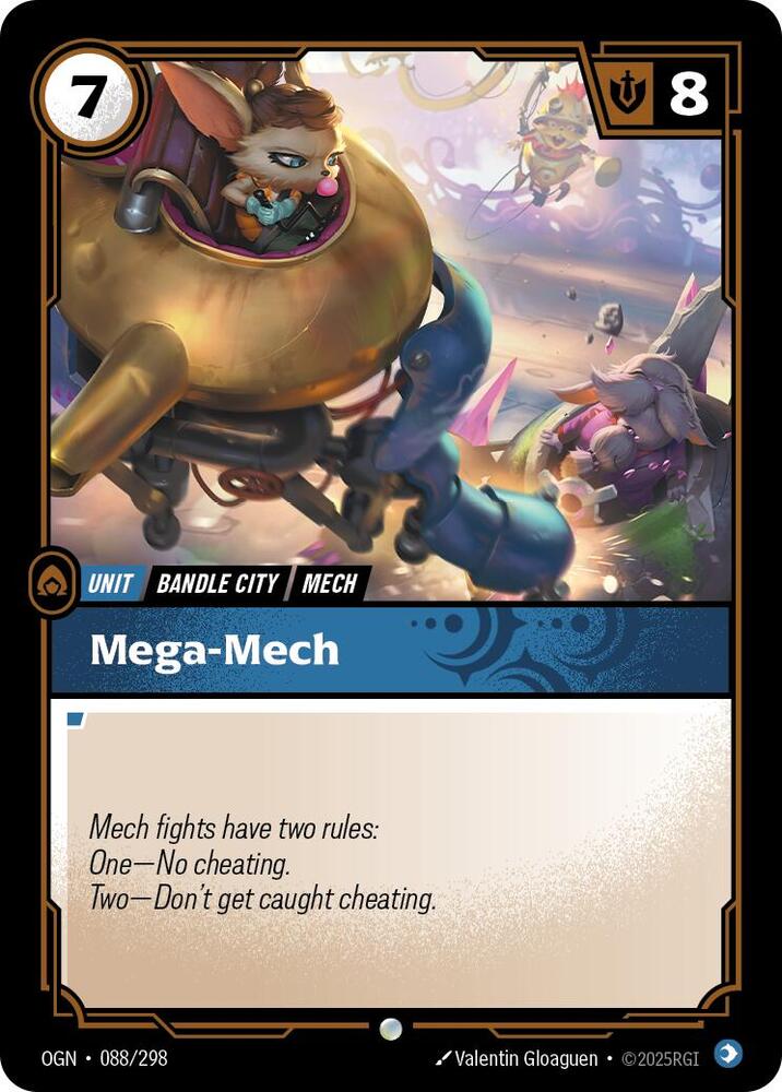 Mega-Mech 088/298 card from Origins