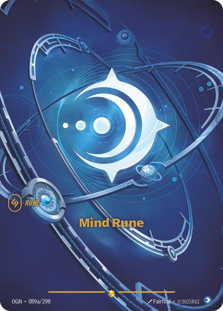 Mind Rune (Alternate Art) 089a/298 card from Origins