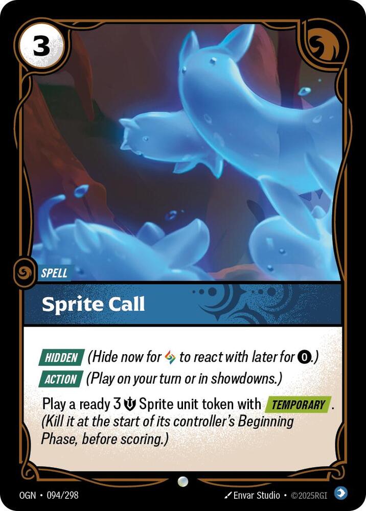 Sprite Call 094/298 card from Origins
