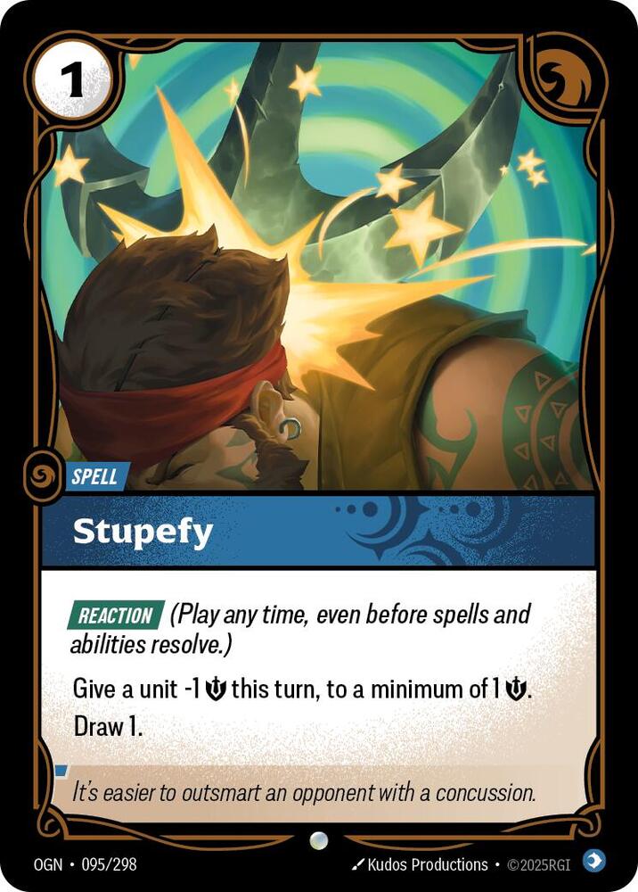 Stupefy 095/298 card from Origins
