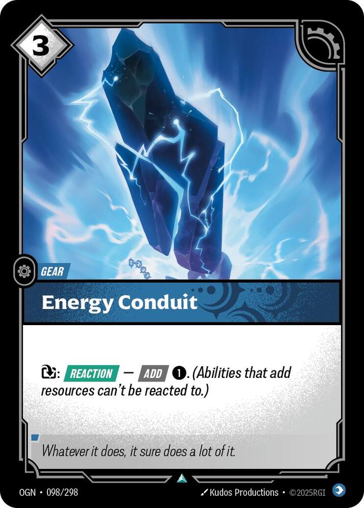 Energy Conduit 098/298 card from Origins