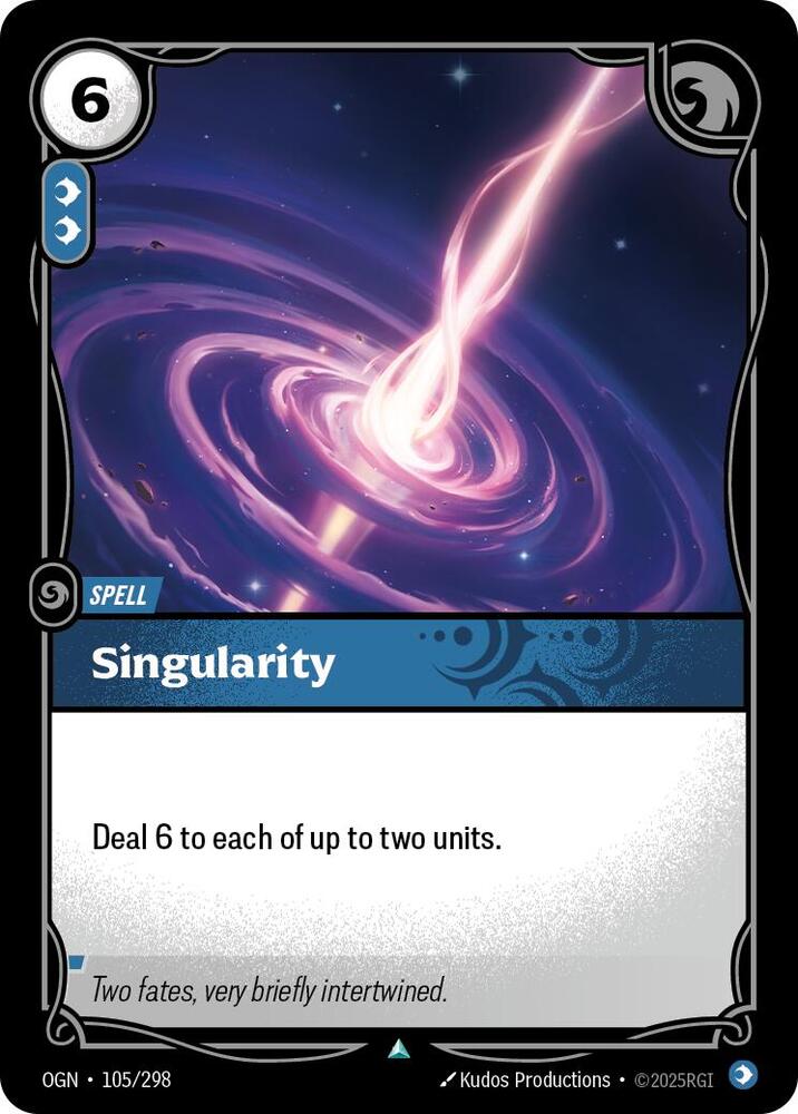 Singularity 105/298 card from Origins