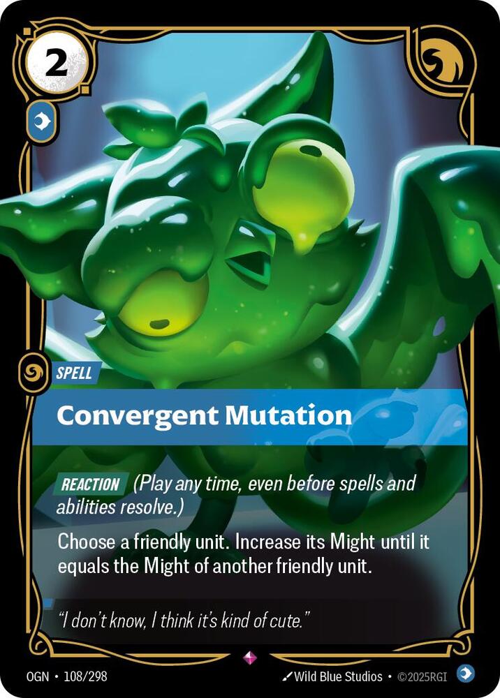 Convergent Mutation 108/298 card from Origins