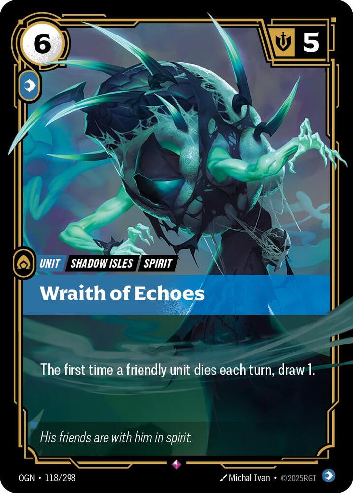 Wraith of Echoes 118/298 card from Origins